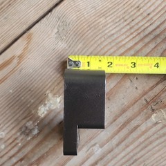 Ultralift MC19400 Bronze Mission Wall Mount Bracket, 3 in Length