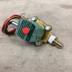 REDHAT K210G002LFXX Solenoid Valve 2-Way Normally Closed 1/2in Pipe Size, 110V A
