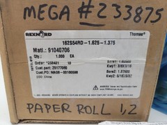 NEW OLD STOCK! REXNORD COUPLING 162S54RD-1.625-1.375 91040706