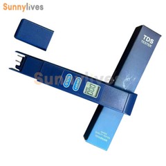 Portable TDS Meter Test Water Quality Test Pen LCD Display TDS Tester 0-9990ppm