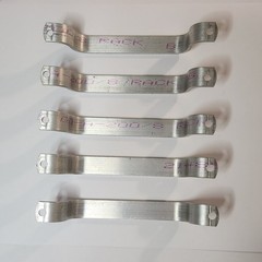 Aluminum Door Drawer Pull Handle 5-5/8″ Length, 3/16″ Hole, 1/8″ Thick 5 pcs Lot