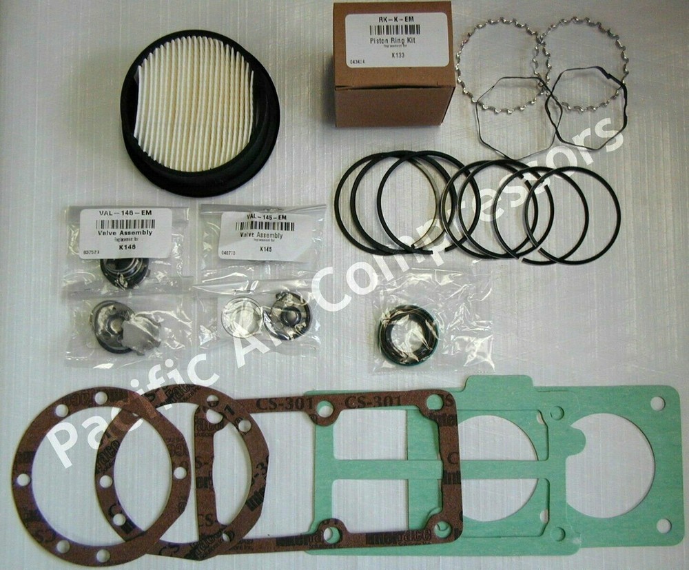 JENNY 610-1123, EMGLO KU101G VALVE SET TUNE UP KIT FOR KU PUMP