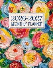 2026-2027 monthly planner: 2 Years from Jan 2026 – Dec 2027