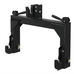 3 Pt Quick Hitch Adapter For Category 1 & 2 W/ Adjustable Bolt Tractor 3000lb