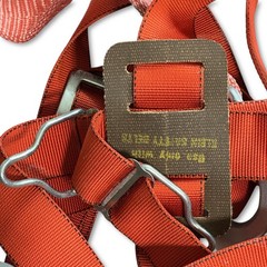 Klein Tools 5423 Fall-Arrest Safety Body Harness ANSI-A10.14-1975, Medium