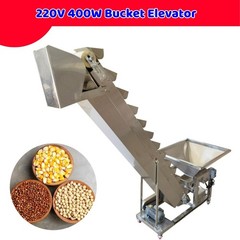 Industrial Stainless Steel Bucket Elevator 220V 400W Automatic Feeding Machine