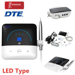 Woodpecker DTE S6 LED Dental Ultrasonic Scaler HD-8L LED Handpiece 7 Piezo Tips