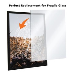 Clear Acrylic Sheets 20 Pack 8.5×11″ 0.04″ Thick Transparent Plastic for Crafts,