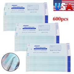 3.5″ x 10″ Self-Sealing Sterilization Pouches for Autoclave (Choose Quantity)