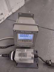ATI Q46 Chlorine Analyzer Free Chlorine Monitor with CL2 Sensor S/N A10-624
