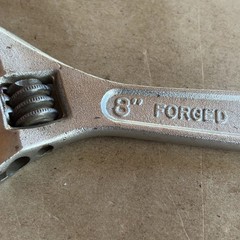 Vintage Blue-Point By Snap On Tools 8″ Crescent Adjustable Wrench Made in USA