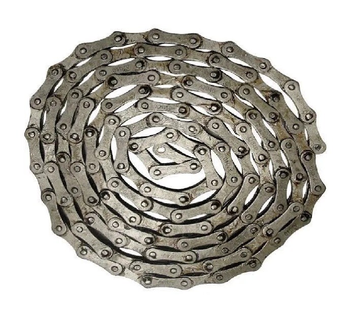 #2040 Single Strand Roller Chain 10 Foot Roll 1″ Extended Pitch x 5/16″ Width
