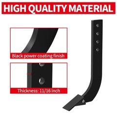 Heavy Duty 16″ Box Blade Scarifier Shank Teeth with 4 Holes – Available in 1,2,5