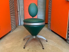 5 post modern cone chairs for restoration Funky 1980s 1990s Vintage Retro