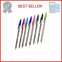 Bold Xtra Pack of 8 Crystal Pens – Fine Point