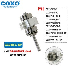 COXO Dental LED Handpiece High Speed Handpiece E Generator 2/4Holes Fit NSK KAVO