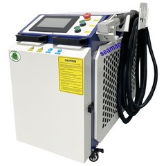 🔥US STOCK Laser 3KW Fiber Laser Cleaning Machine Metal Oil Rust Paint Removal