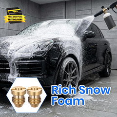 2PCS 1.1Mm Orifice Foam Cannons Nozzle Replacement Universal 1.1 Brass Orifice F