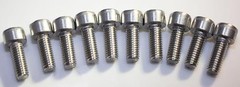 M4-0.7 x 12mm Stainless Hex Socket Head Bolts QTY 20 | 5001 | SS