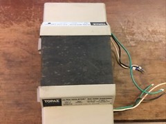 Topaz 91097-11 750VA 120/240V Ultra-Isolator Line Noise Suppressor (used)