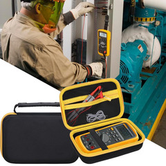 Case for Fluke 87-V/ 77 IV/ 83V/ 88 Industrial Digital Multimeter, Large Capacit
