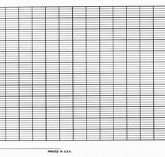 Graphic Controls CLH GD201089 Strip Chart, Roll, Range None, Length 52 Ft