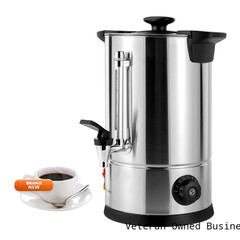 Lsysgsb Commercial Coffee Urn Grade Stainless Steel 50-Cup 8L/2.11Gal Coffee