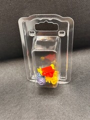 100 Clear Blister Clamshell Cases – 2.5”x1.25” with Hang Holes Secure Display