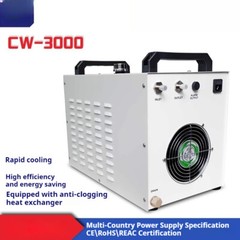 CW3000 5000 chiller water pump circulating water tank CO2 laser cutting machine