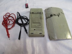 Fluke 8060A 4.5 Digit True RMS Multimeter With Leads Manual Works Fine Used