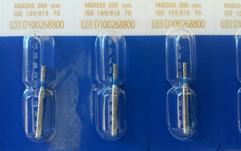 Carbide Diamond Dental Bur – FG Midwest Style 100Pcs Size 557