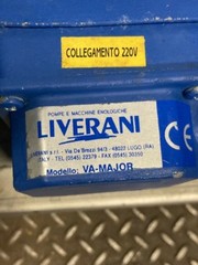 Liverani 2″ Tri-Clamp liquid transfer pump VBG 2 F D24.5 P90, VA-MAJOR