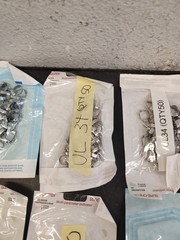 Molar Bands. Dental, Stainless, Various Sizes 300+ Count (Z14)