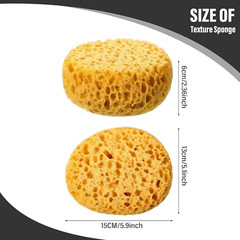 2 Knockdown Texture Sponges, DIY Painting Tools for Drywall and Ceiling Repair