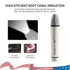 LED Fiber Optic Piezo Ultrasonic Scaler Handpiece Fit SATELEC DTE Tips HD-7L