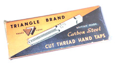 1/2-12 B.P.T Hand Tap Set , High Speed Steel (UF-6-D-9)