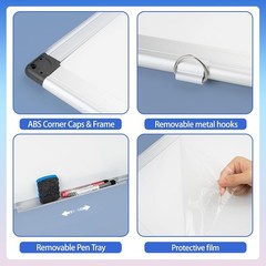 36 X 24 inches Magnetic Dry Erase Board with Aluminum Frame, Whiteboard