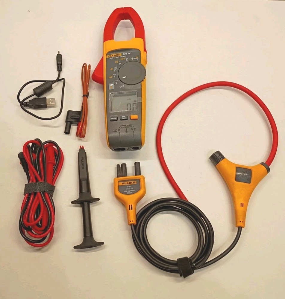 Fluke 376 FC True-RMS AC/DC Clamp Meter