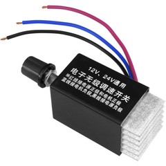 DC 12V 24V Motor Speed Controller Switch Car Truck Fan Heater Control Defroster