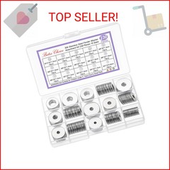 Bates- Fender Washers Assortment Kit, 230 pcs, Stainless Steel Flat Washers, 15