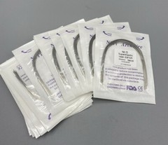 Super Elastic Niti Wire Dental Ortho Arch Wire Round Rectangular Wires Natural