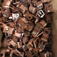 NSI Industries DE-705 Offset Copper Single Mechanical Lugs 2-8 AWG Lot 92 NEW