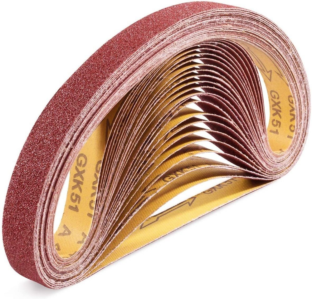 Pipe Polisher Sanding Belts 1-1/2″x30″ Stainless Wire Cup Brush 5/8-11