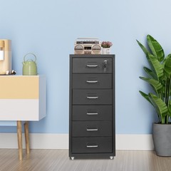 Vertical File Cabinet, Metal File Cabinet with Lock, Filing Cabinet NEW US