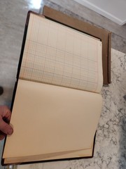 Vintage Boorum & Pease Record Rule Account Book Size 11”x14” 23-150 16-R