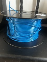 ADC TUR2404P27 Cross Connect Wire 24 AWG 4-Pair Blue 305M (1000 FT) Spool