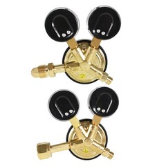Easy To Install Acetylene CGA-510 / Oxygen CGA-540 Oxygen And Propane Regulators