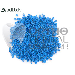 Orthodontic separator Elastic 5/32″ Blue Pack 1,000 pcs pack Aditek Orthodental