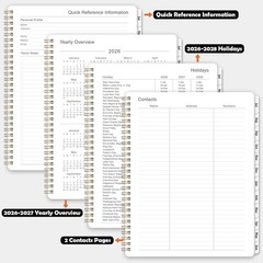 2027 Weekly and Monthly Planner, 2027 Organiser, Diary, Calendar, Daily,