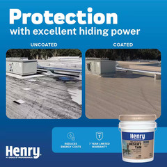 288 Solar-Flex Desert Tan Acrylic Elastomeric Reflective Roof Coating 4.75 Gal.